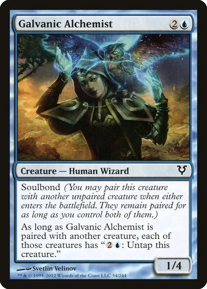 Galvanic Alchemist Front Face