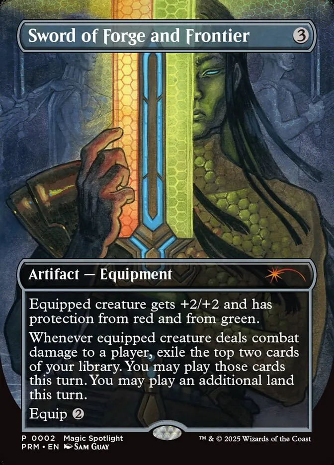 Sword of Forge and Frontier Front Face