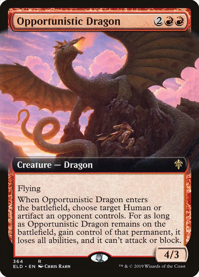 Opportunistic Dragon Front Face