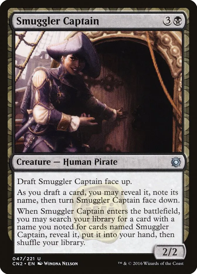 Smuggler Captain Front Face