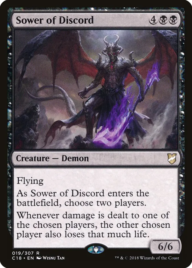 Sower of Discord Front Face