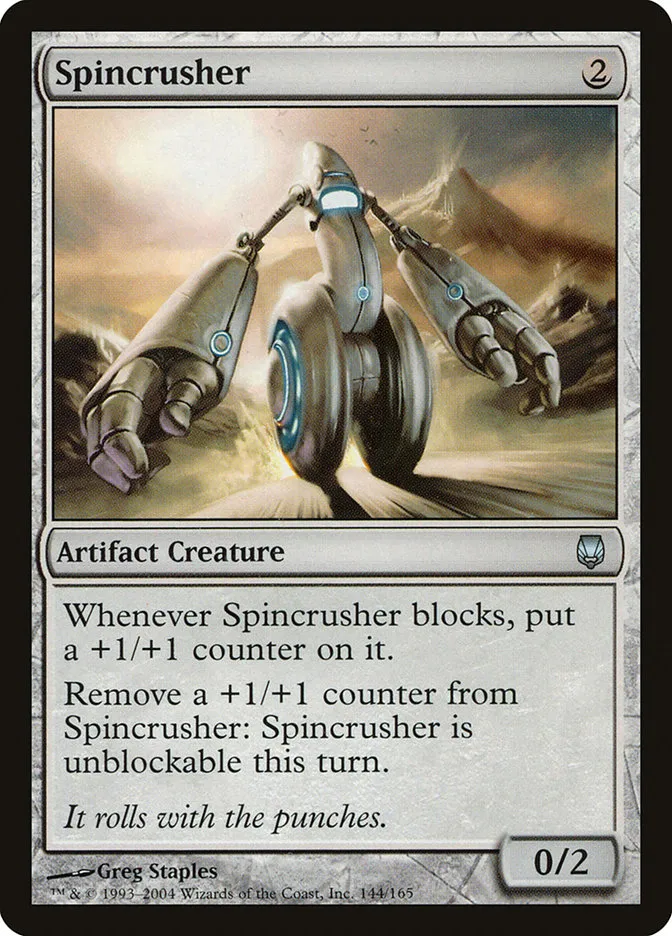 Spincrusher Front Face