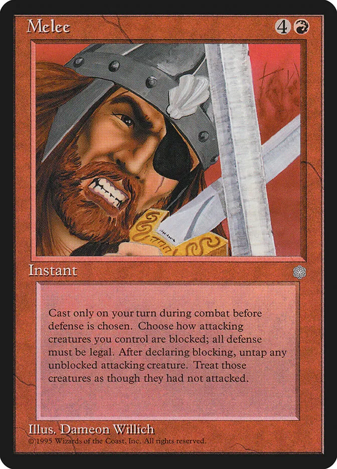 Melee Front Face