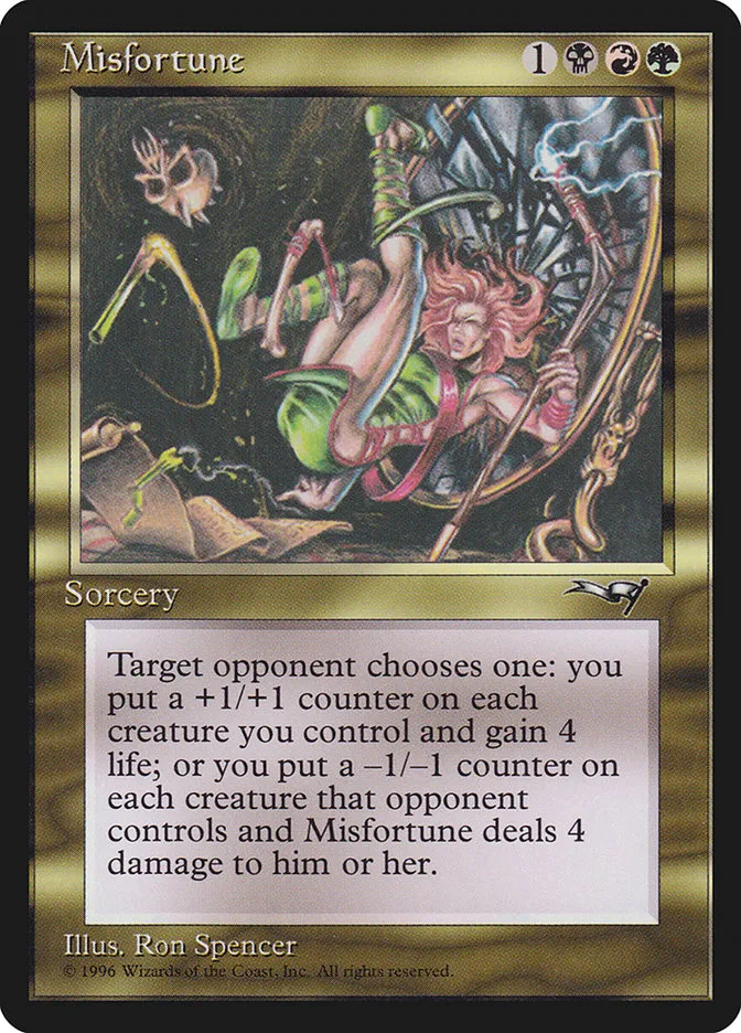 Misfortune Front Face