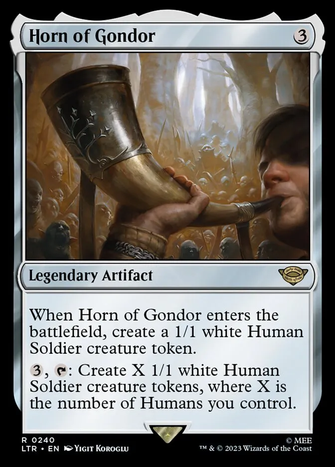Horn of Gondor Front Face