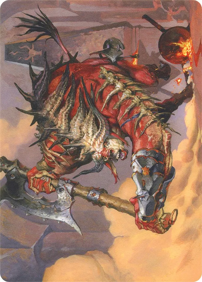 Spinehorn Minotaur // Spinehorn Minotaur Front Face