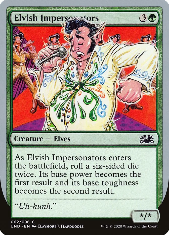 Elvish Impersonators Front Face