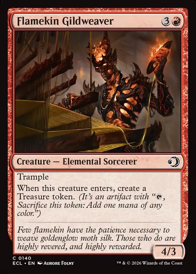 Flamekin Gildweaver Front Face
