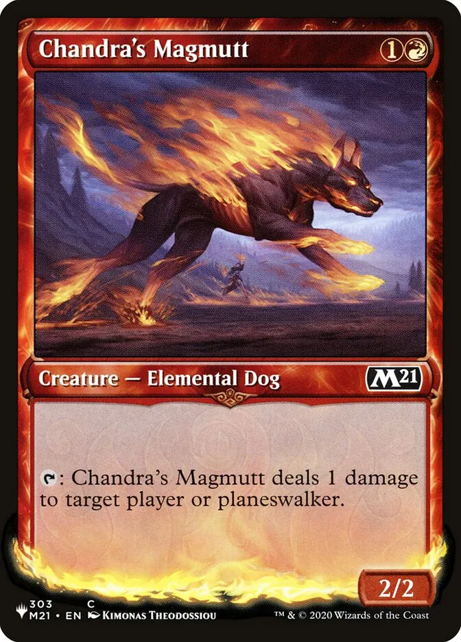 Chandra's Magmutt Front Face