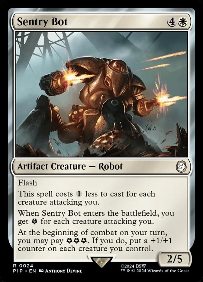 Sentry Bot Front Face