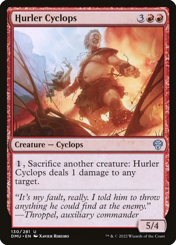 Hurler Cyclops Front Face