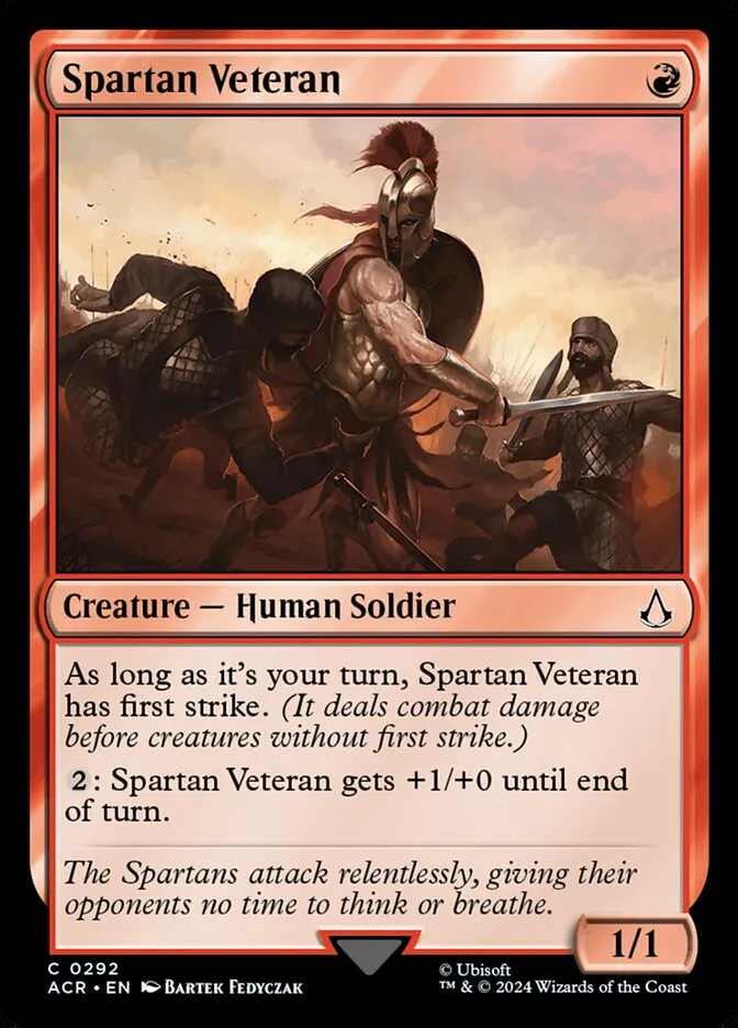 Spartan Veteran Front Face