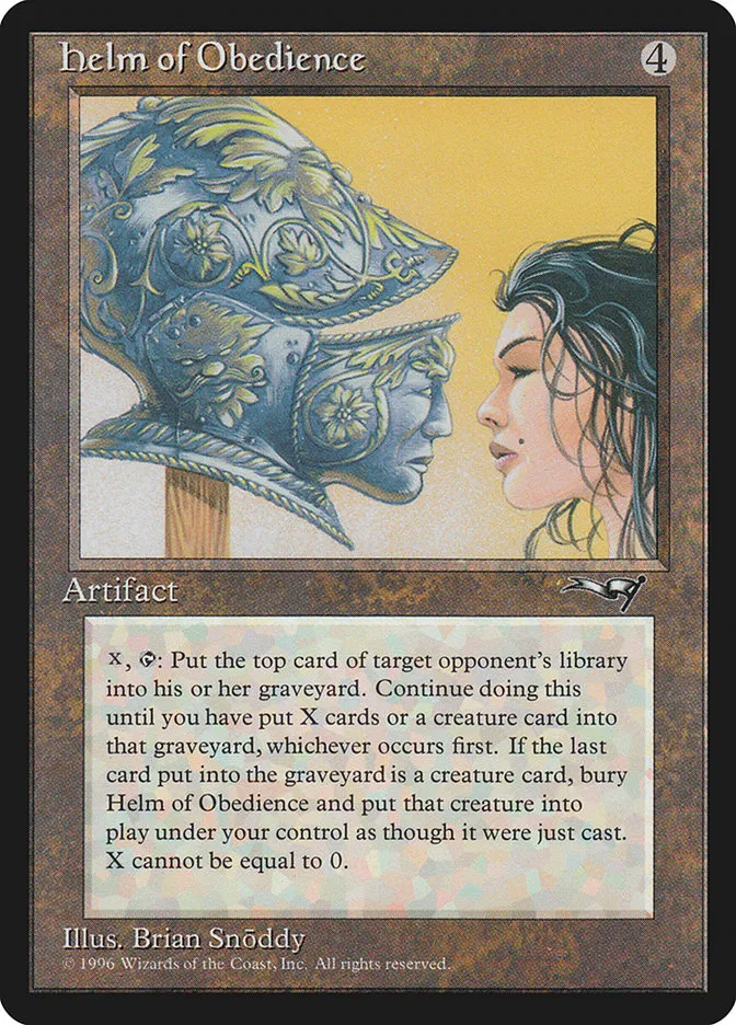 Helm of Obedience Front Face