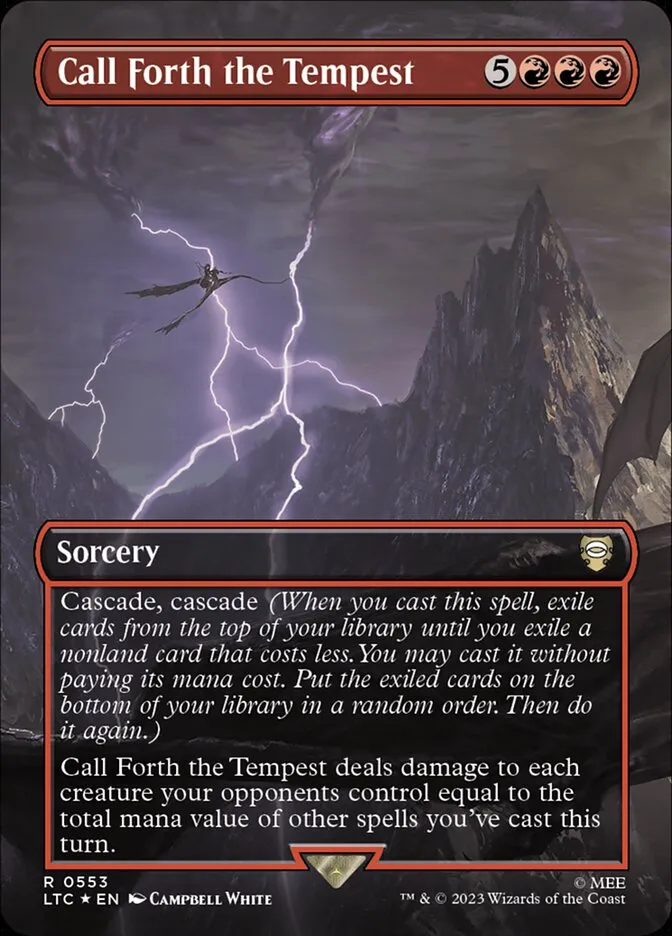 Call Forth the Tempest Front Face
