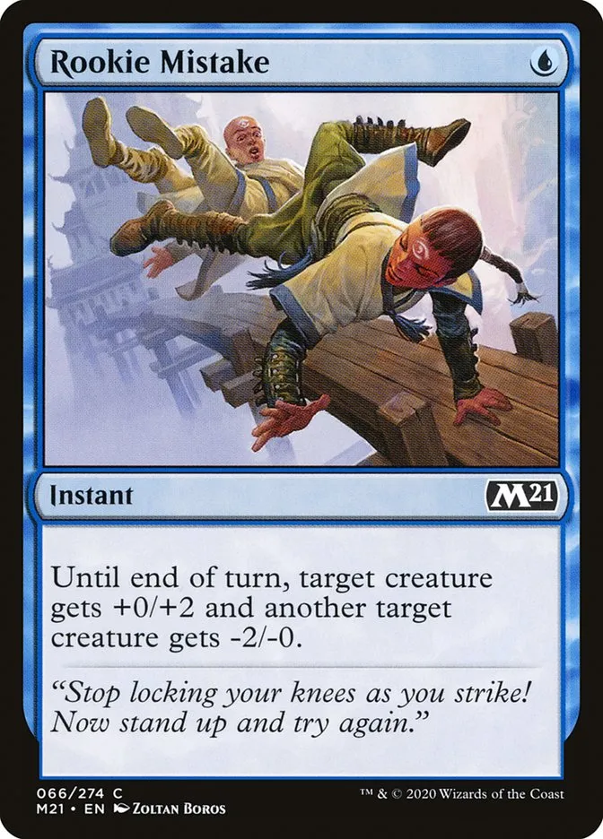 Rookie Mistake Front Face