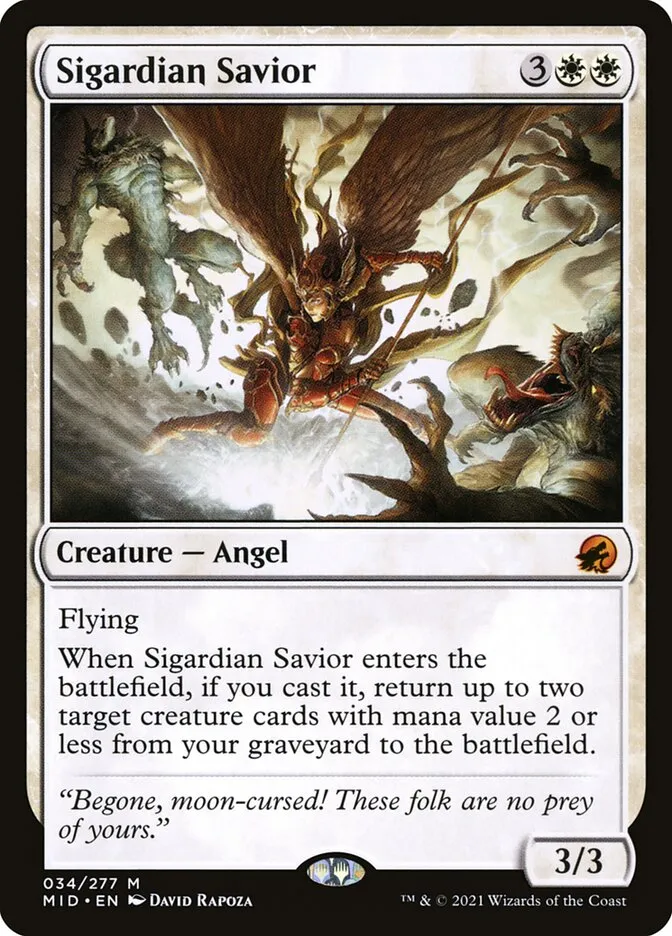 Sigardian Savior Front Face