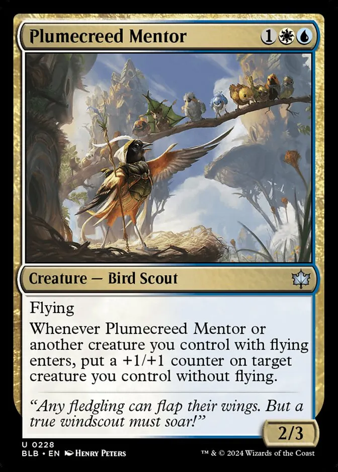 Plumecreed Mentor Front Face