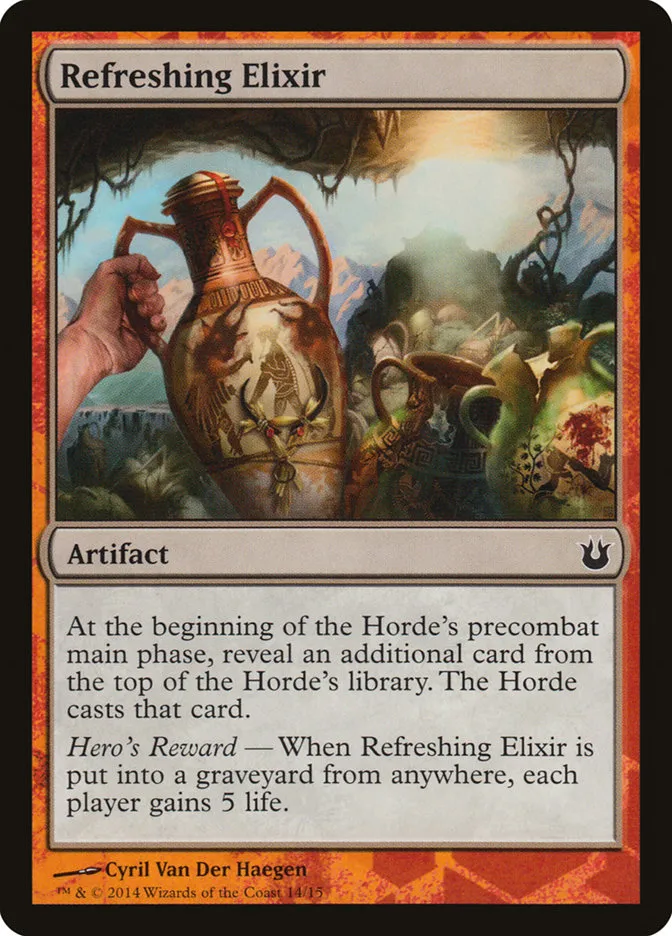 Refreshing Elixir Front Face