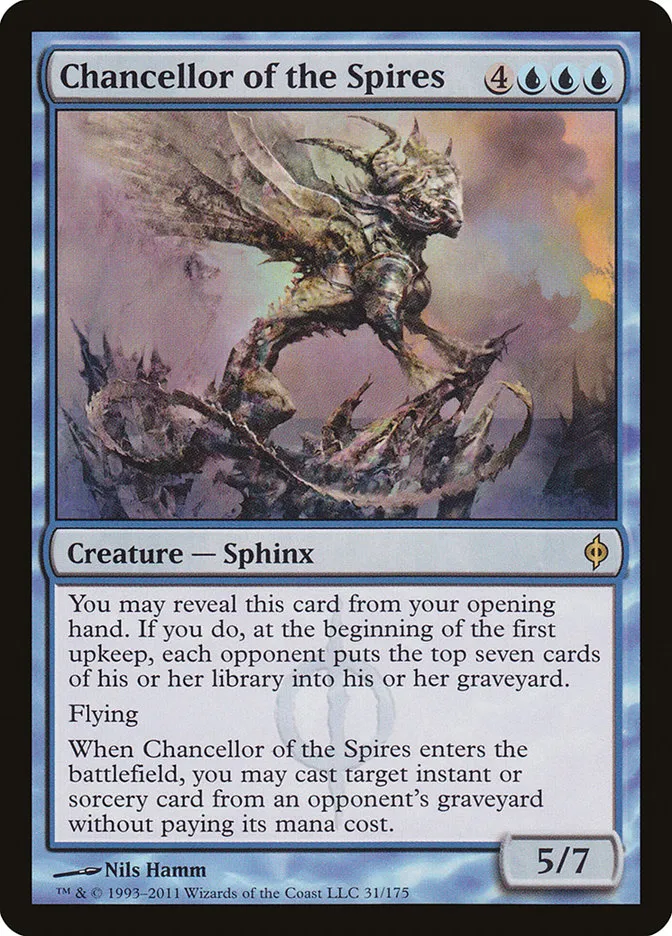 Chancellor of the Spires Front Face