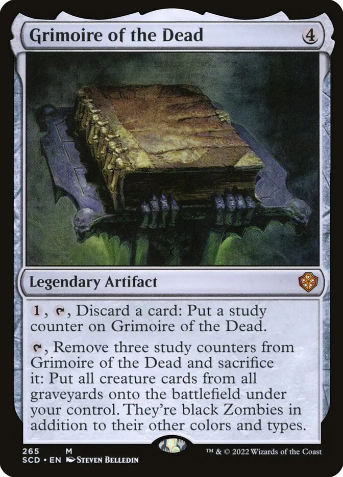 Grimoire of the Dead Front Face