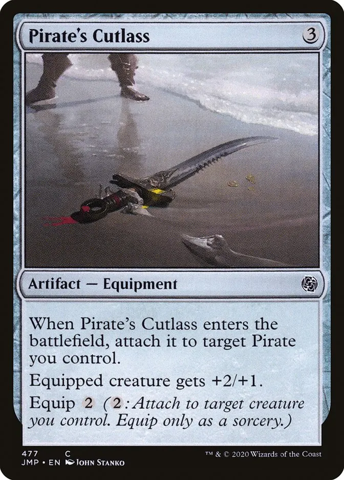 Pirate's Cutlass Front Face