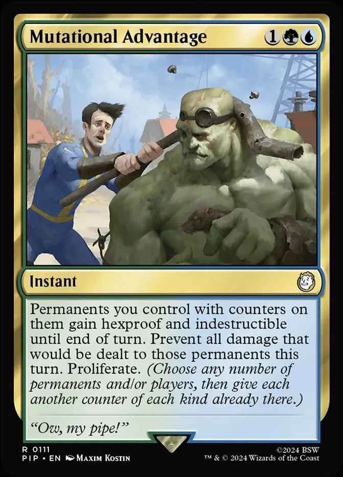 Mutational Advantage Front Face