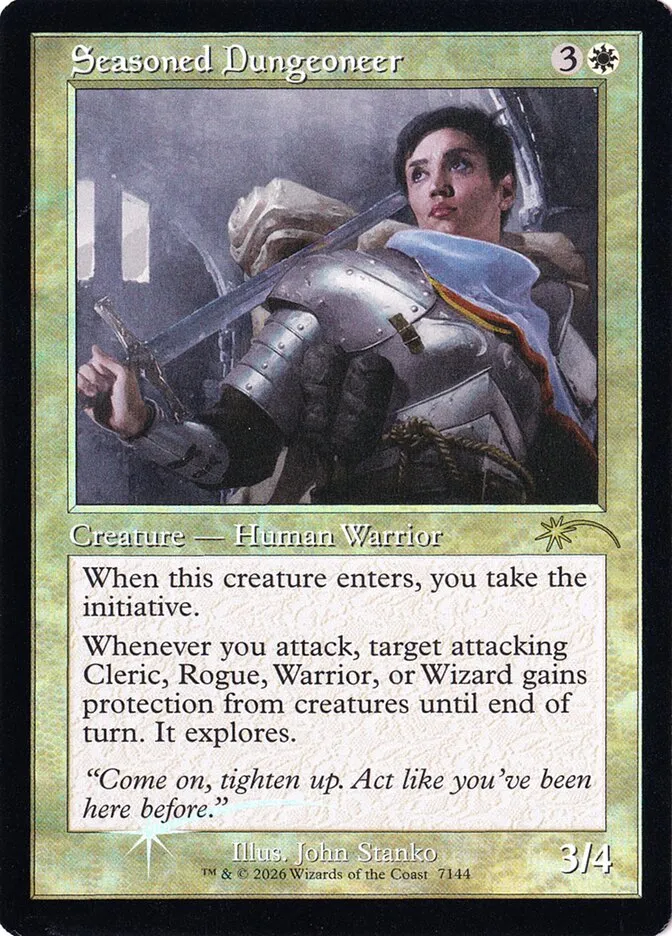 Seasoned Dungeoneer Front Face