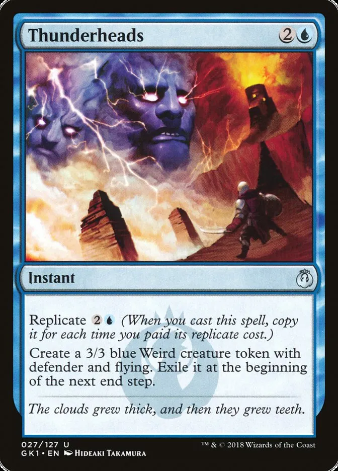 Thunderheads Front Face