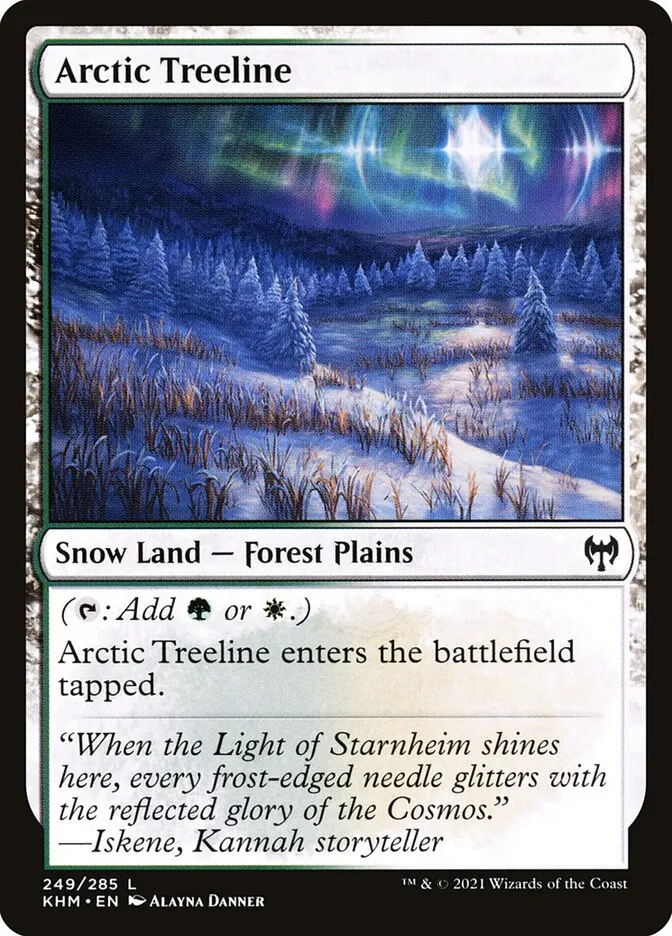 Arctic Treeline Front Face