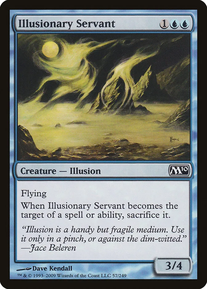 Illusionary Servant Front Face