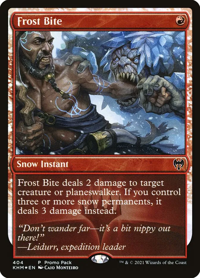 Frost Bite Front Face