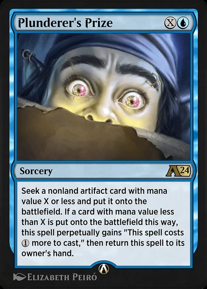 Plunderer's Prize Front Face