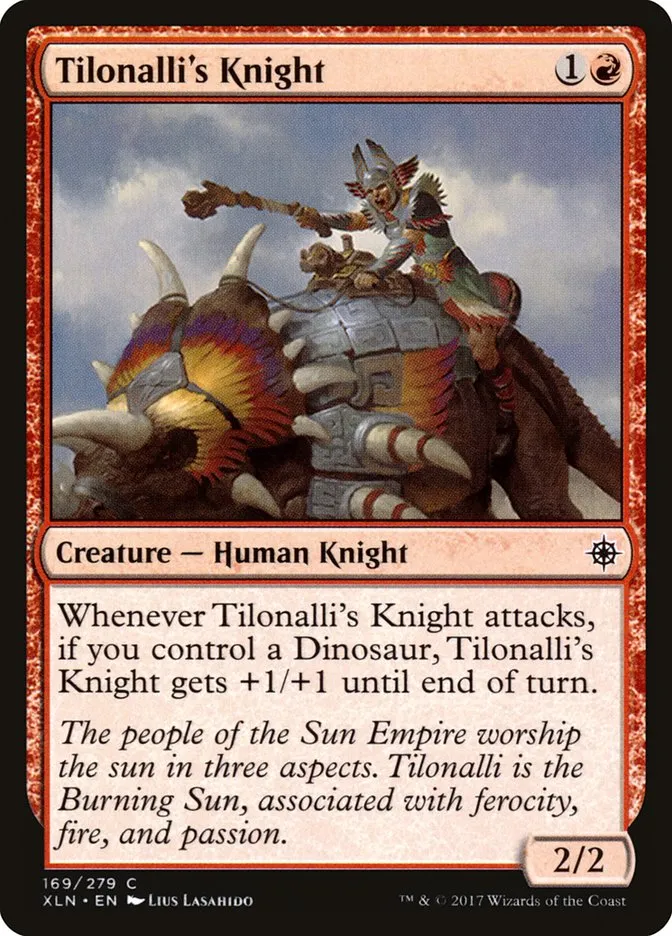Tilonalli's Knight Front Face