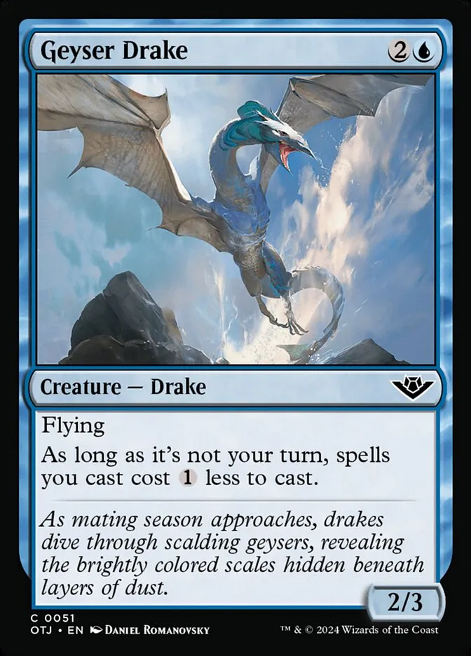 Geyser Drake Front Face
