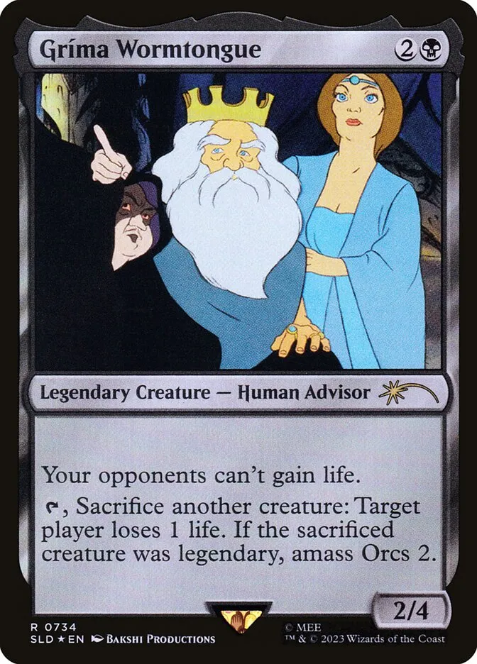 Gríma Wormtongue Front Face