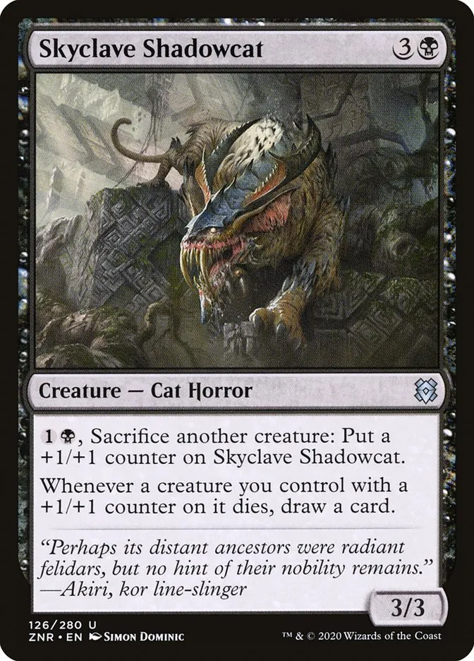 Skyclave Shadowcat Front Face
