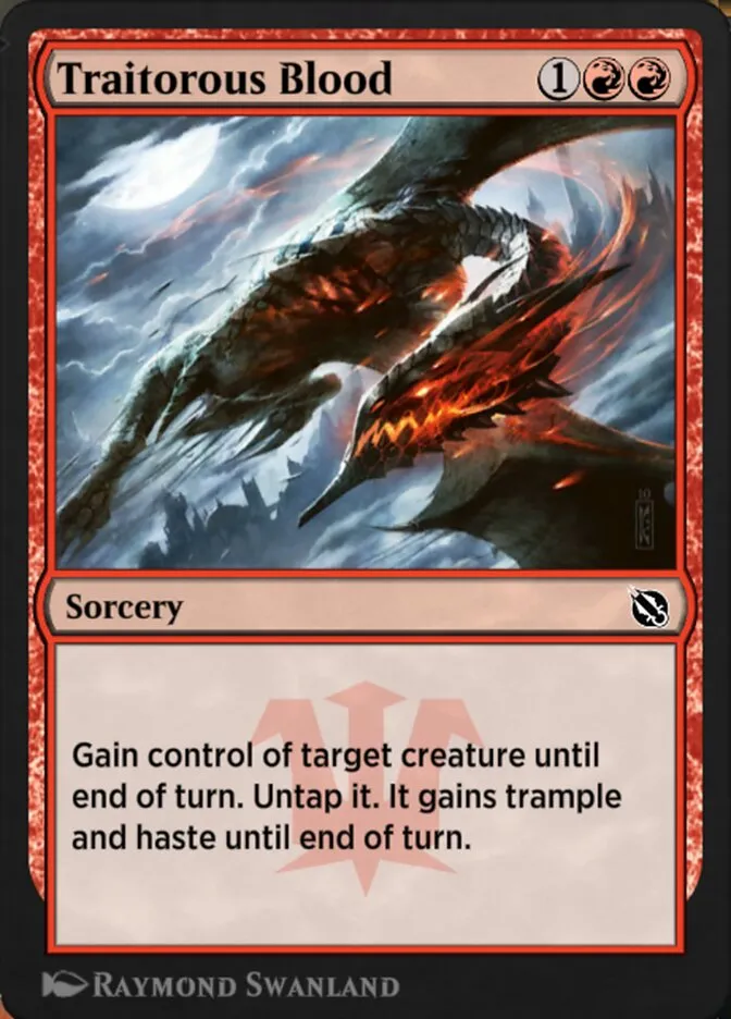 Traitorous Blood Front Face