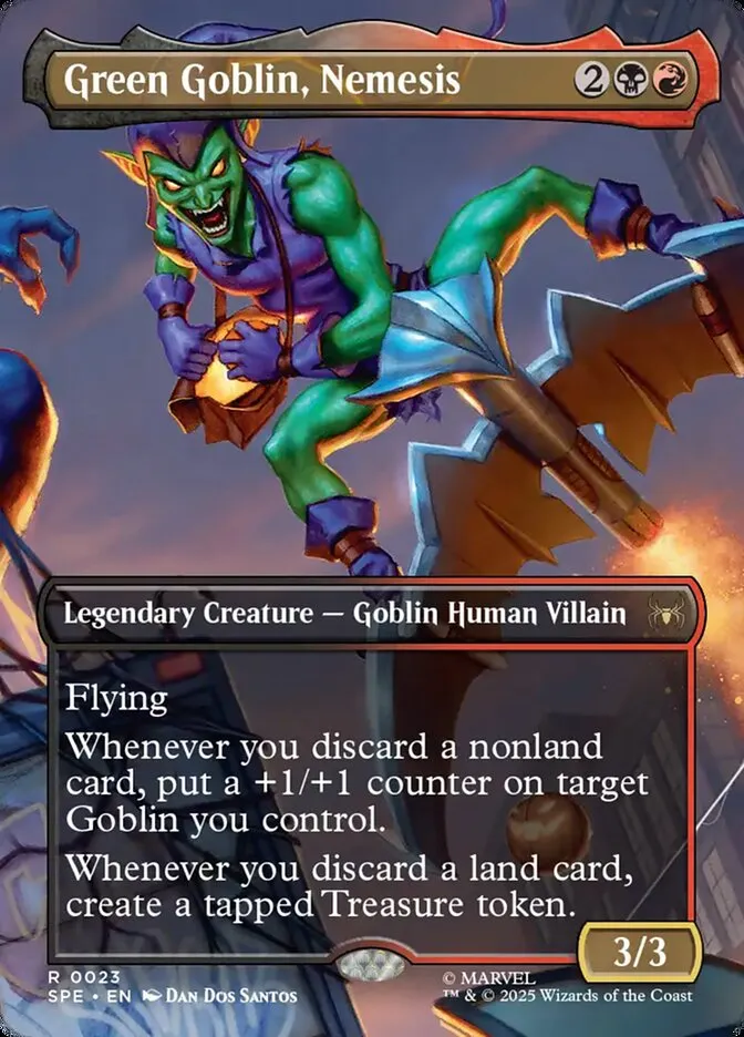 Green Goblin, Nemesis Front Face