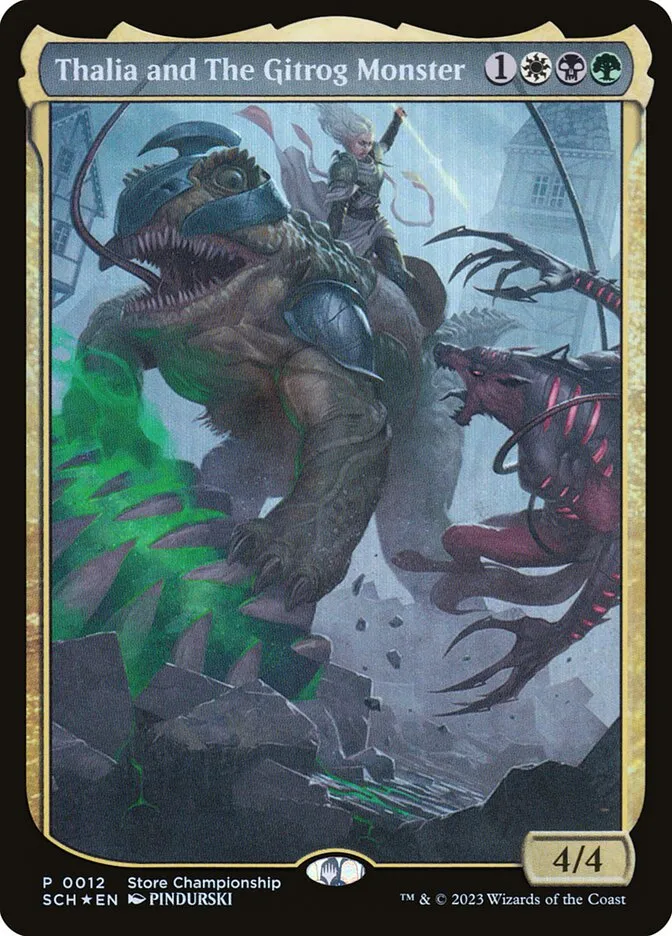 Thalia and The Gitrog Monster Front Face