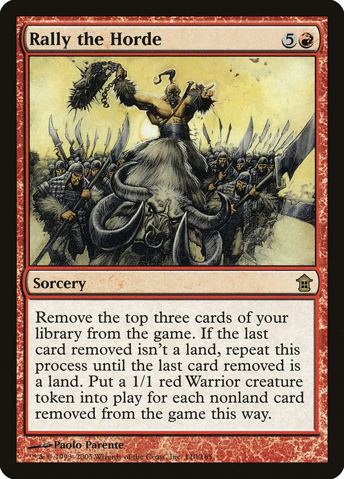 Rally the Horde Front Face