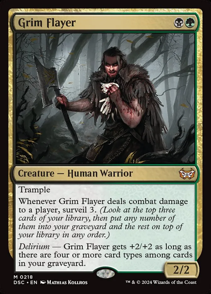 Grim Flayer Front Face