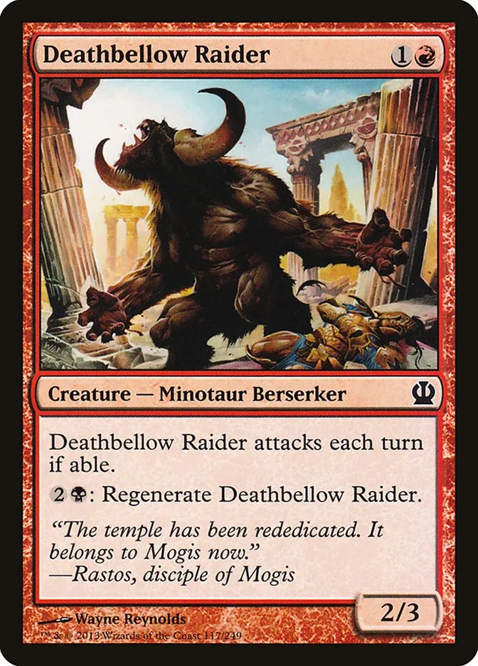 Deathbellow Raider Front Face