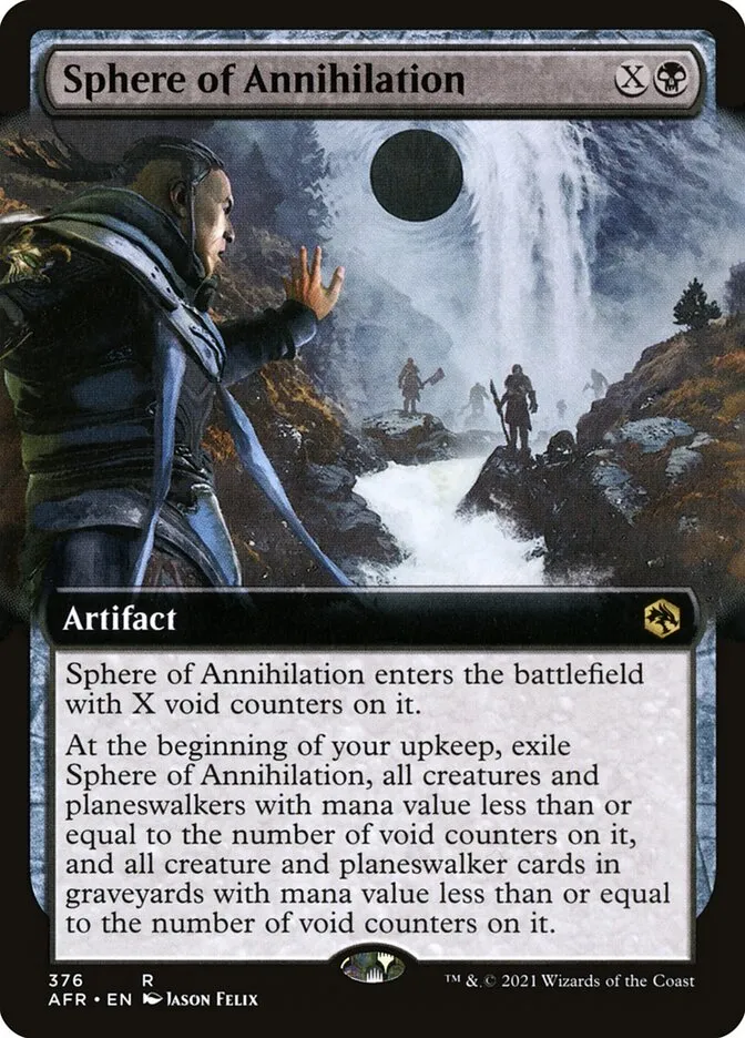Sphere of Annihilation Front Face