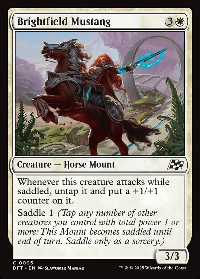 Brightfield Mustang Front Face