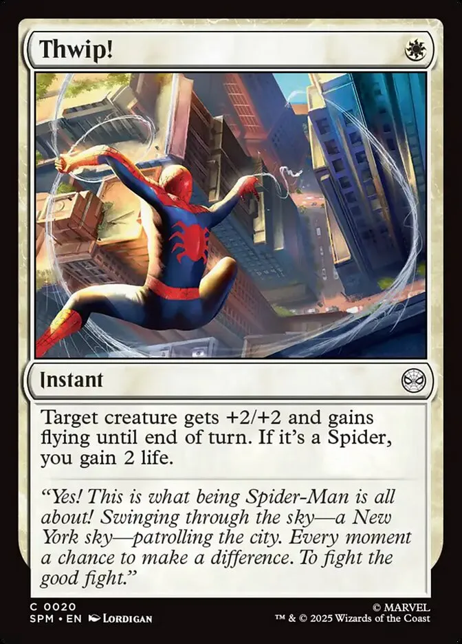 Thwip! Front Face
