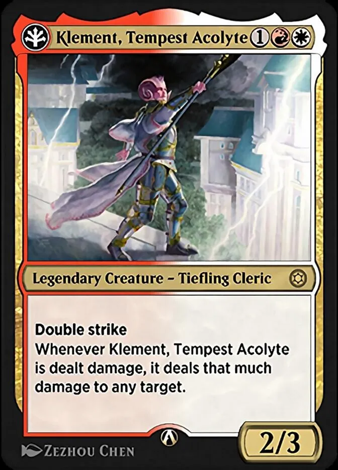 Klement, Tempest Acolyte Front Face