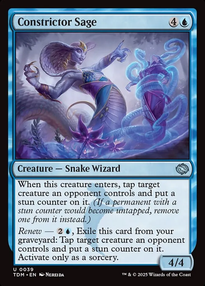 Constrictor Sage Front Face