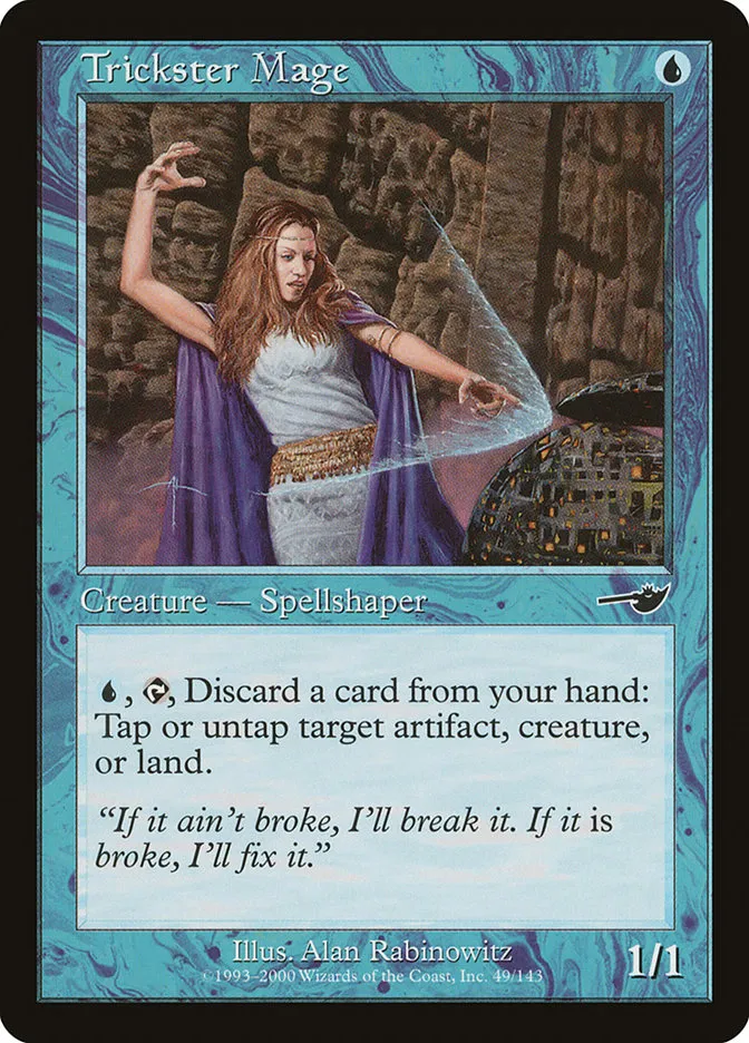 Trickster Mage Front Face