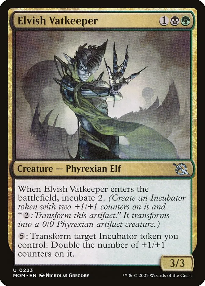 Elvish Vatkeeper Front Face