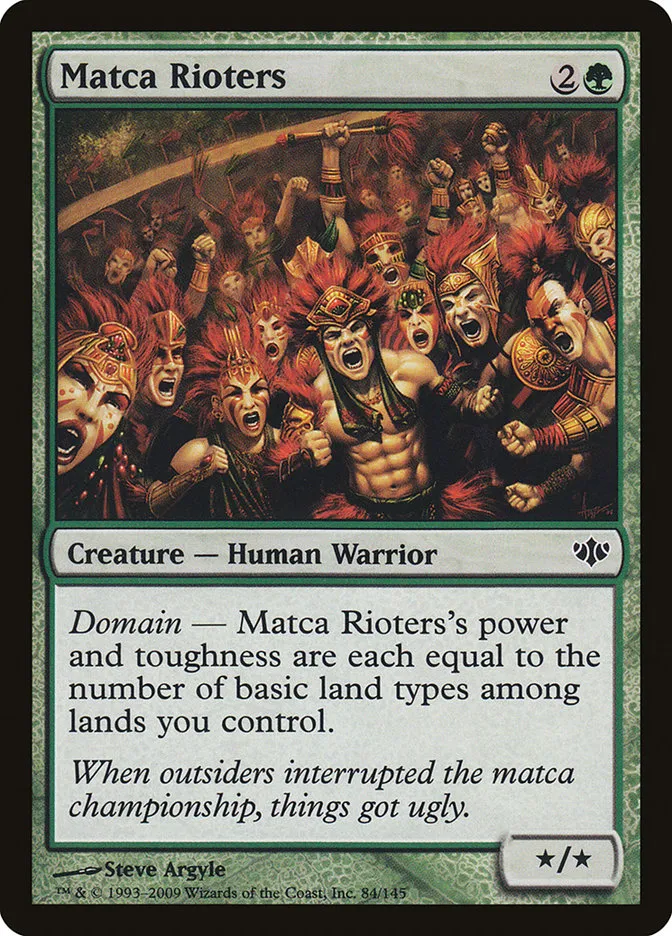 Matca Rioters Front Face